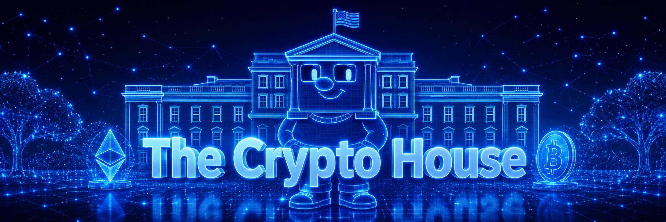 The Crypto House — holographic White House on Solana